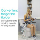 Vive Health Stand Alone Toilet Rail, Pack of 3