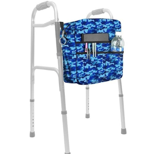 Vive Health Rollator Bag with Multiple Pockets for Walkers, Wheelchairs and Rollators