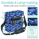 Vive Health Rollator Bag with Multiple Pockets for Walkers, Wheelchairs and Rollators