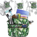 Vive Health Rollator Bag, Waterproof Nylon for Walkers and Rollators with 5 Pockets, Royal Palm