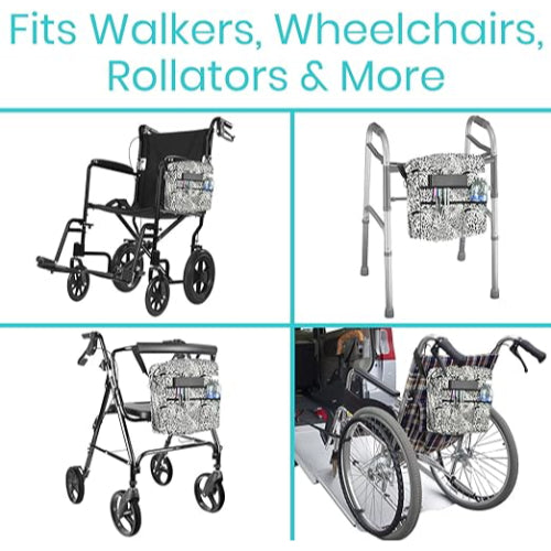 Vive Health Rollator Bag, Safari