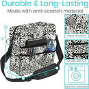 Vive Health Rollator Bag, Waterproof Nylon with 5 Exterior Pockets and Shoulder Strap, Safari