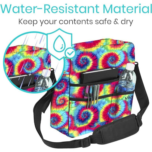 Vive Health Rollator Bag, Tie Dye