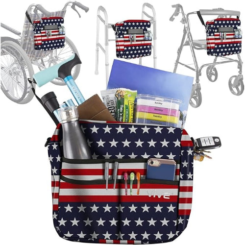 Vive Health Rollator Bag, Americana