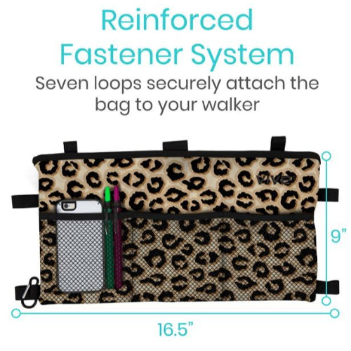 Vive Health Walker Bag, Leopard Print