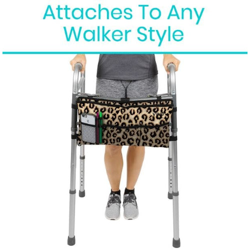 Vive Health Walker Bag, Leopard Print