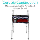 Vive Health Walker Bag with Adjustable Fasteners, Water Resistant Nylon, Americana