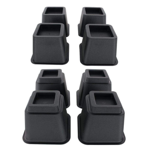 Vive Health Bed Risers, 4-Pack(5 inches)