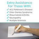 Vive Health Foam Grip Tubing, 12 Inches, Assorted Sizes, Non-Slip Cuttable Foam for Utensils and Tools