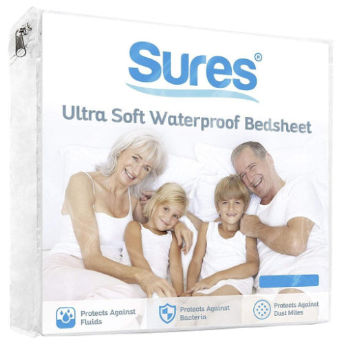 Vive Health Waterproof Mattress Protector, Fitted, Nontoxic, Hypoallergenic, Queen