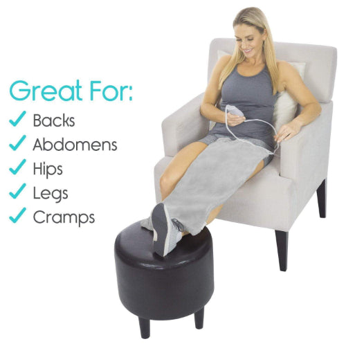 Vive Health Heating Pad, Gray Standard