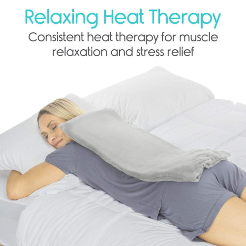 Vive Health Heating Pad, Gray Standard
