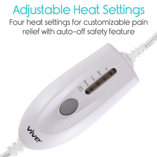 Vive Health Heating Pad, Gray Standard