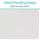 Vive Health Bath Mat, Non-Slip with Suction Cups, 28 x 16 Inch Machine Washable Bathtub Safety