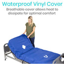 Vive Health Low Air Loss Alternating Pressure Mattress Cover, 8 Inch Replacement for Therapy Beds