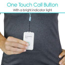 Vive Health Wireless Call Button with Lanyard, Real-Time Alerts, Compact 3 x 1.5 Inches
