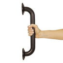 Vive Health Metal Grab Bar, Stainless Steel, 12 Inches, Bronze