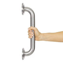 Vive Health Metal Grab Bar, 16 Inches Stainless Steel, Brushed Nickel