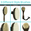 Vive Health Body Brush set Dark