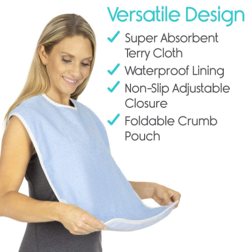 Vive Health Adult Bids, WaterProof Lining, Pack of 2
