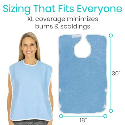 Vive Health Adult Bids, Waterproof Lining, Pack of 6