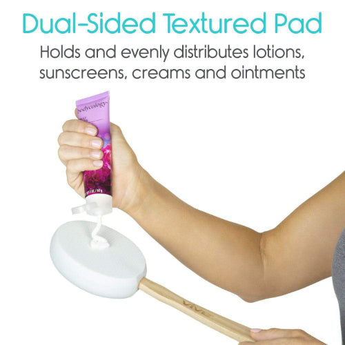 Vive Health Lotion Applicator Replacement Pads, with Washable Foam, 6 Pads