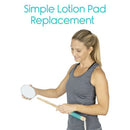Vive Health Lotion Applicator Replacement Pads, with Washable Foam, 6 Pads