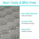 Vive Health Shower Mat, Clear,  20 x 20 Inches