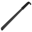 Vive Health Shoe Horn with 16.5‑inch Stainless Steel Long Reach and Leather Grip, Black