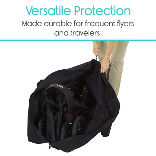 Vive Health Rollator Travel Bag, Waterproof, Dual Zippers