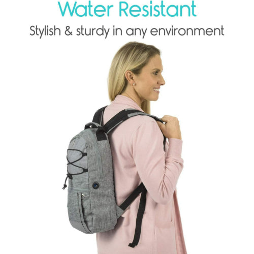 Vive Health Oxygen Tank Bag, Gray