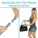 Vive Health 23-Inch Detachable Shoe Horn with Sock Remover for Easy Dressing without Bending