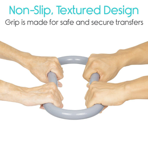 Vive Health Stand Assist Handle, Contoured Nonslip Grip, Portable