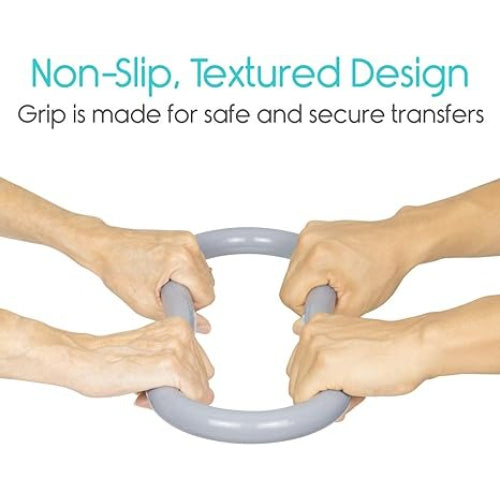 Vive Health Stand Assist Handle, Contoured Nonslip Grip, Portable, Pack of 2