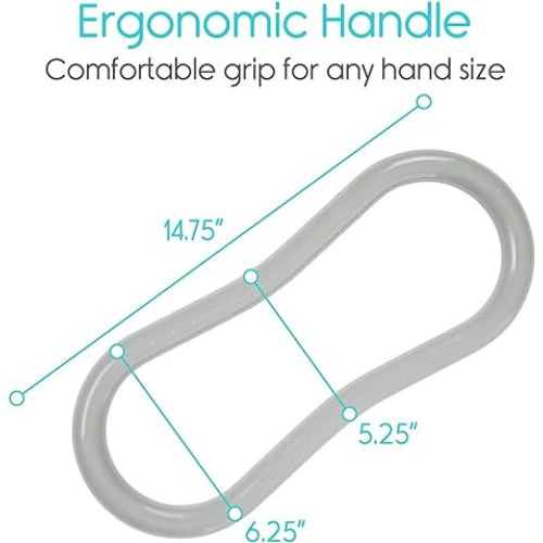 Vive Health Stand Assist Handle, Contoured Nonslip Grip, Portable, Pack of 2