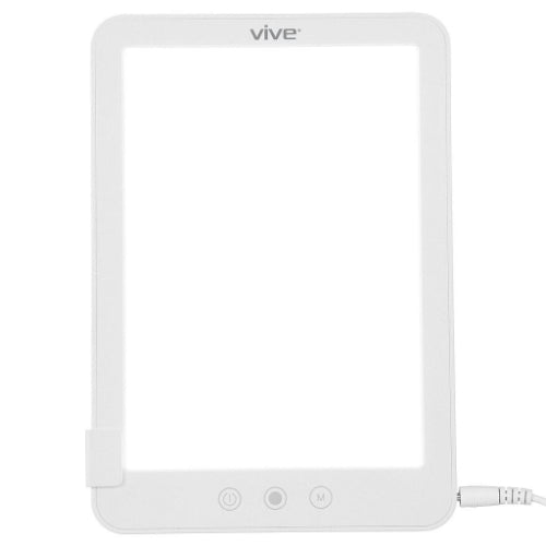 Vive Health Sun Lamp, LED UV-Free, 3 Intensities, Dimmer