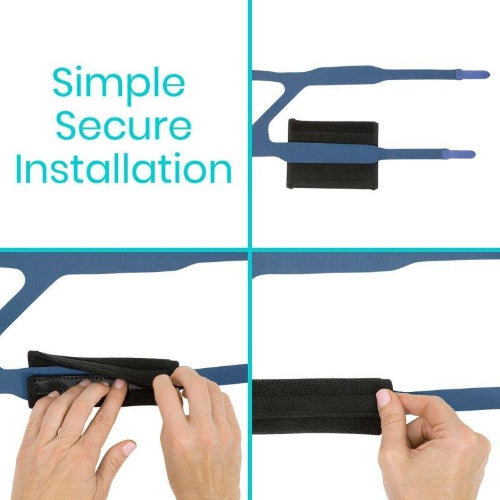 Vive Health CPAP Strap Covers for Comfort, Softness and Irritation Relief
