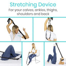 Vive Health Multi Purpose Leg Lifter, with Adjustable Foot Loop, Proflex Strap