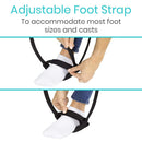 Vive Health Multi Purpose Leg Lifter, with Adjustable Foot Loop, Proflex Strap