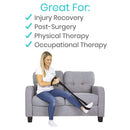 Vive Health Multi Purpose Leg Lifter, with Adjustable Foot Loop, Proflex Strap