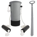 Vive Health Sock and Shoe Assist Kit, 2-Piece Set with 23-Inch Shoe Horn and Sock Remover