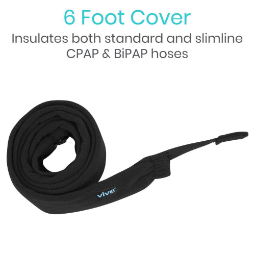 Vive Health CPAP Hose Cover with 6 Feet Fleece