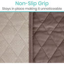 Vive Health Chair Incontinence Pad, 22 x 21 Inches, Brown, Waterproof and Reusable Design