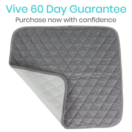 Vive Health Chair Incontinence Pads, Gray