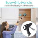 Vive Health Folding Suction Cup Reacher with Trigger grip, 32 Inches