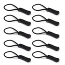 Vive Health Zipper Pulls Easy Grip Attachment for Clothing, Bags, Jackets and Backpacks, 10-Pack