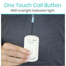 Vive Health Call Button with Pager, Wearable 3.5 x 1 Inches Wireless Alarm with Lanyard