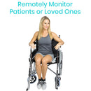 Vive Health Wireless Chair Alarm with Pager, 17 x 10 Inches Waterproof Sensor Pad with Transmitter