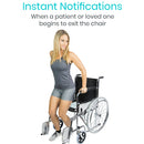 Vive Health Wireless Chair Alarm with Pager, 17 x 10 Inches Waterproof Sensor Pad with Transmitter