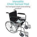 Vive Health Wireless Chair Alarm with Pager, 17 x 10 Inches Waterproof Sensor Pad with Transmitter